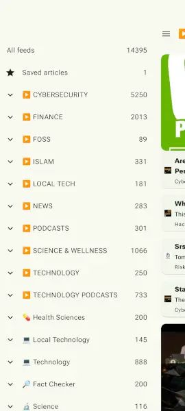 Feeder (RSS Aggregator for Android)